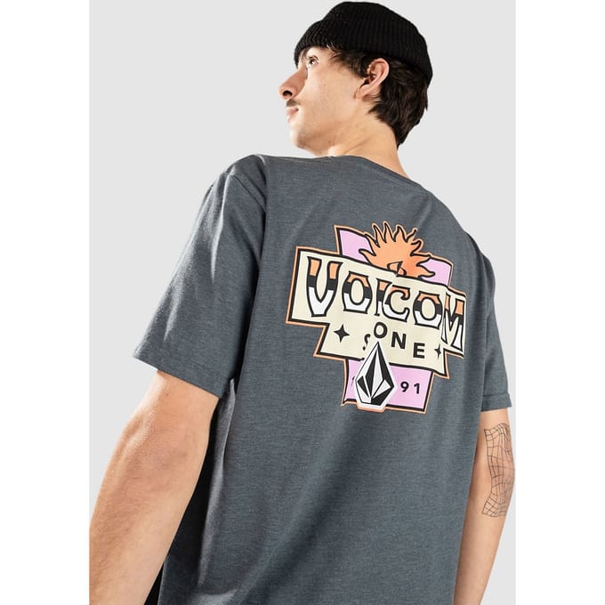Volcom Sure Thing Hth T-Shirt grijs