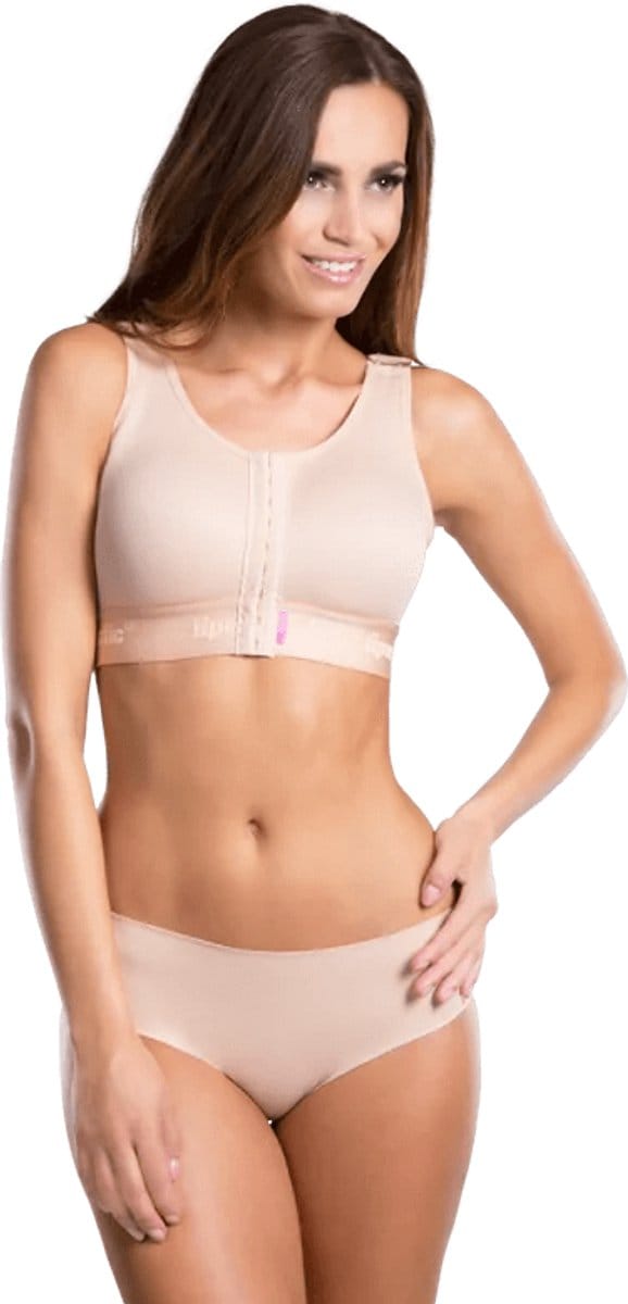 Lipoelastic compressiebeha PI ideal - Maat M - Beige