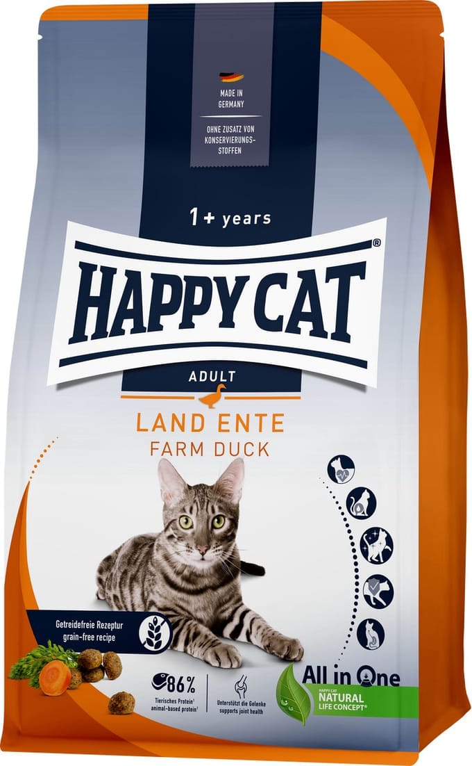 Happy Cat Culinary Adult Kattenvoer - Eend - 4 kg