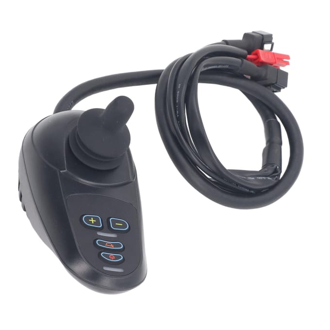 Elektrische Rolstoel Controller EABS Parkeren Soepel Snelheid Wijzigen Rolstoel Joystick Controller 45A DC24V black