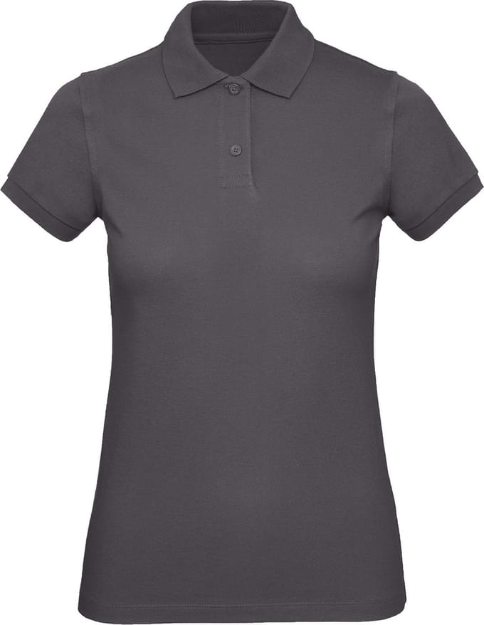 B&C Ladies' organic polo shirt CGPW440 - Dark Grey - M