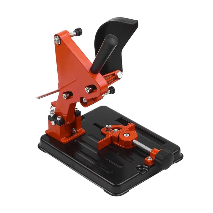 Support de meuleuse d'angle multifonctionnel 100-125, support de meuleuse, support de coupe, support de coupe orange