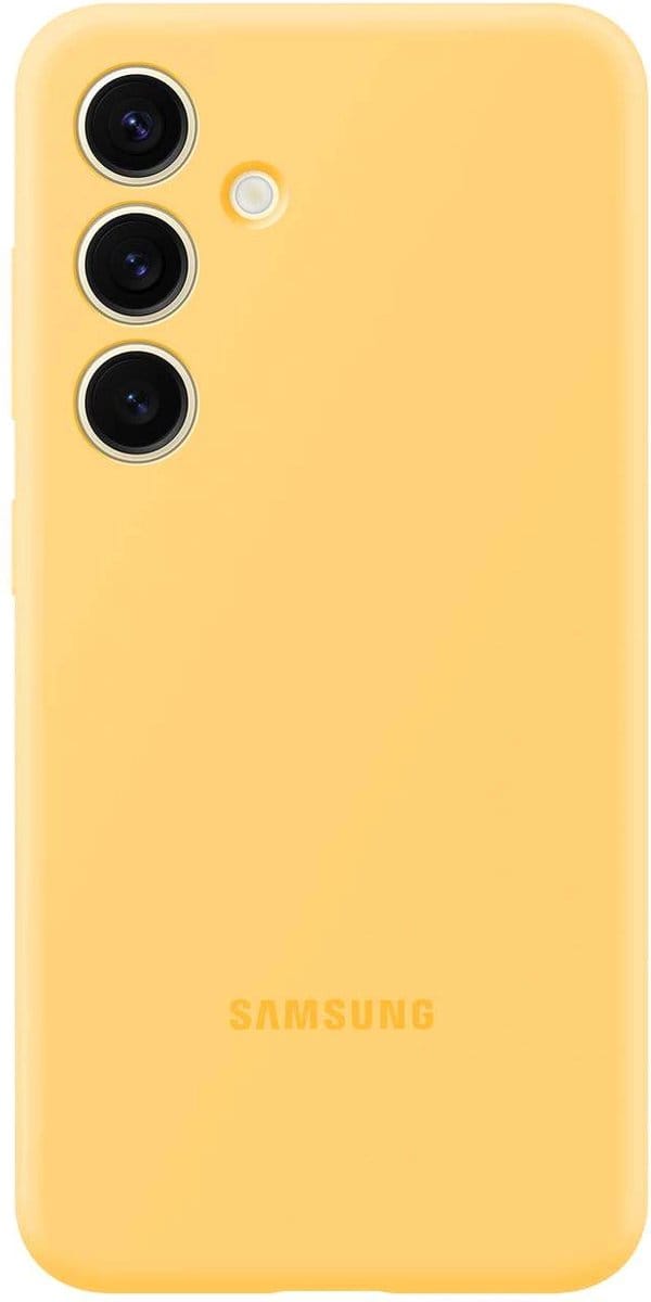 Samsung Silicone Case - Geschikt voor Samsung Galaxy S24 - Yellow