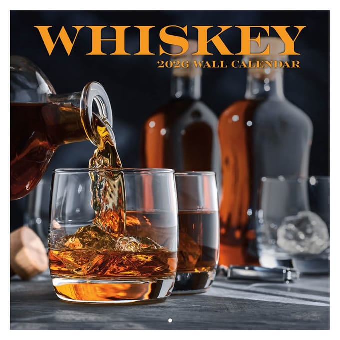 Kalender - 2026 - Whiskey - 30x30cm