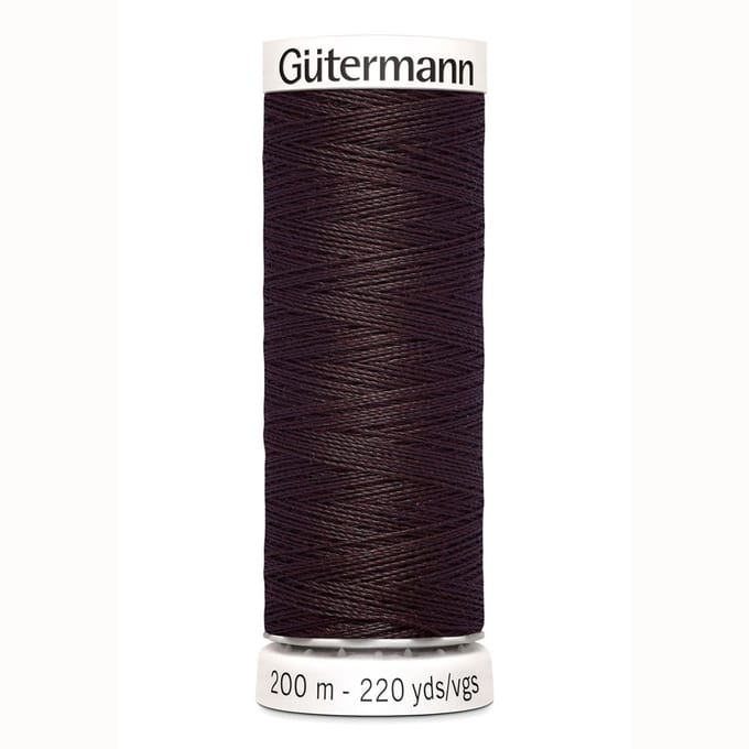 Gütermann Alles Naaigaren, Bruin  Nr. 023, 200 meter, Per stuk.
