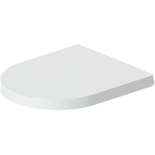 Duravit Me by starck WC-zitting - 43.8x37.4x4cm - compact - softclose - quickrelease - hygieneglaze - zijdemat wit