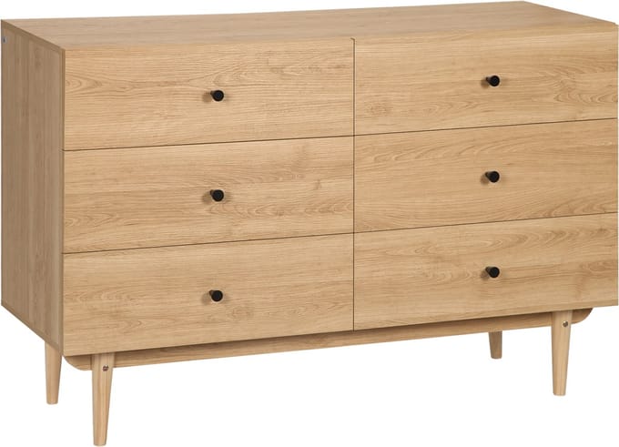 HOMCOM Ladekast - Spaanplaat - 120x40x80cm - Bruin