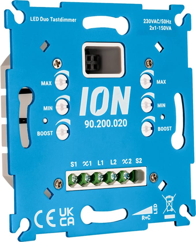 ION industries LED Duo tastdimmer 2x150W (90.200.020)