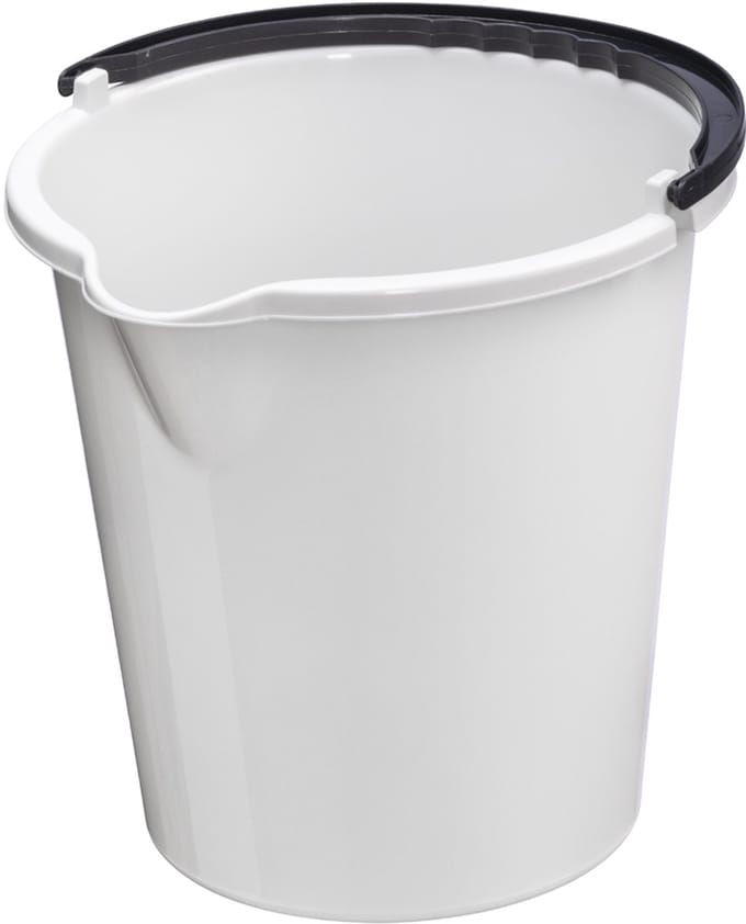 Plast Team schoonmaakemmer Vancouver rond 5 liter antraciet