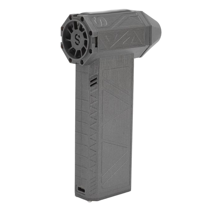 Jet Fan Mini Bladblazer Hoge Snelheid 200000RPM Draagbaar Oplaadbaar Multifunctioneel Traploos Type C Snel gray