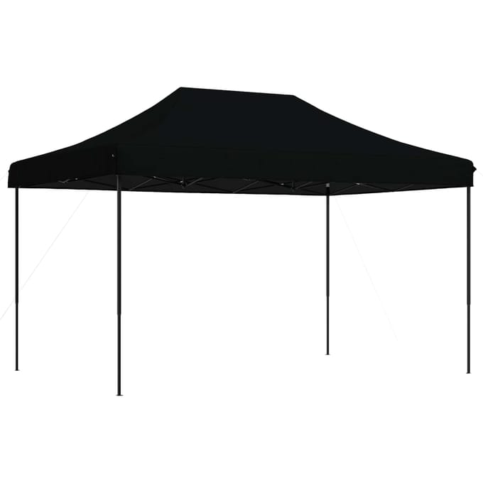 vidaXL - Partytent - inklapbaar - pop-up - 440x292x315 - cm - zwart