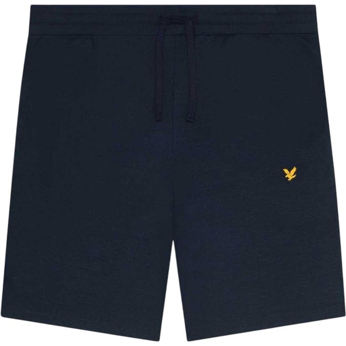 Lyle & Scott Heren Fly Fleece Korte Broek (Blauw)