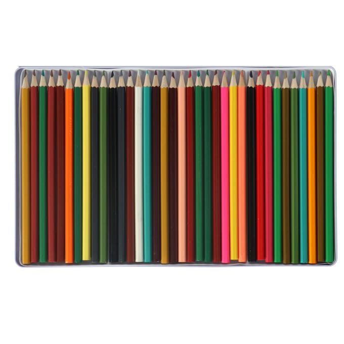 Grafix - Colored pencils in tin box 36 pcs.
