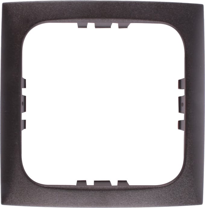 Berker Afdekraam Flow 1-Vaks Truma Element Antraciet Mat