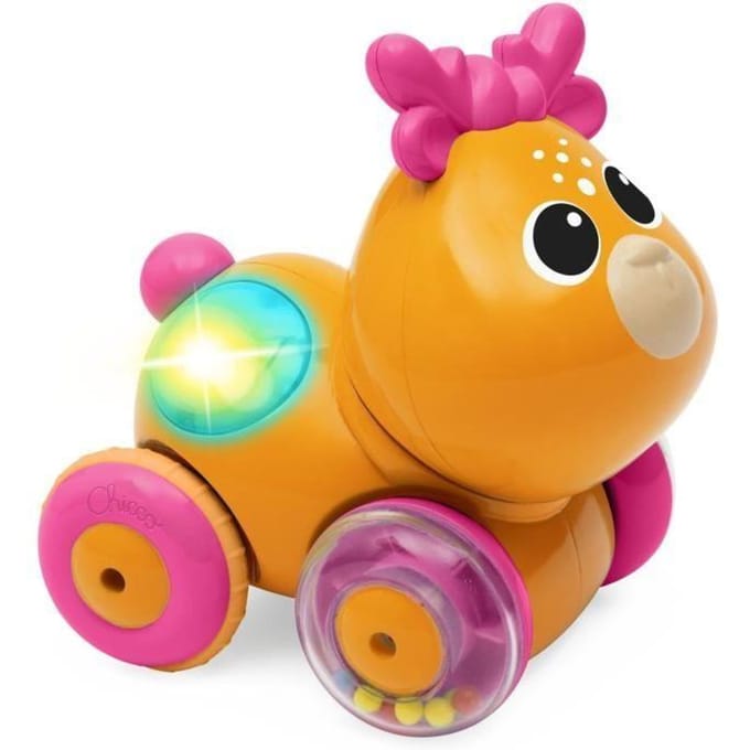 CHICCO - Faon Sprint&go - Orange et rose - Des 6 mois