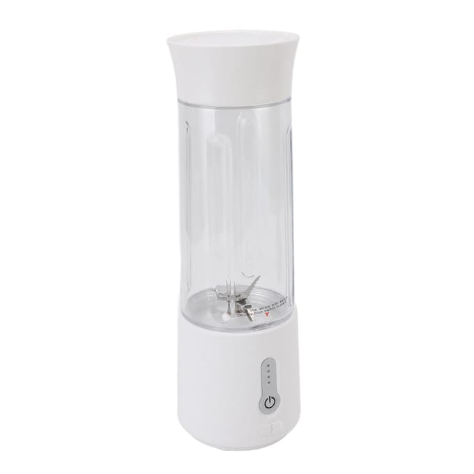 Mixeur portable rechargeable par USB, fonctionnement en un clic, 6 lames, 500 ml, mini mixeur, presse-agrumes, tasse pour white