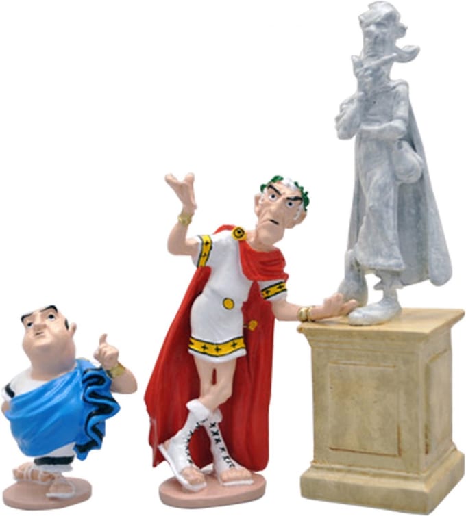 Asterix & Obelix - Pixi verzamelfiguur - nr. 2359 - 7x8x11 cm(lxbxh) - metaal