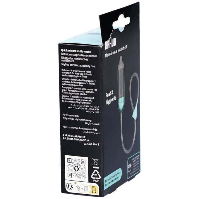 Braun Handmatige neusreiniger BNA050EU BNA050EU