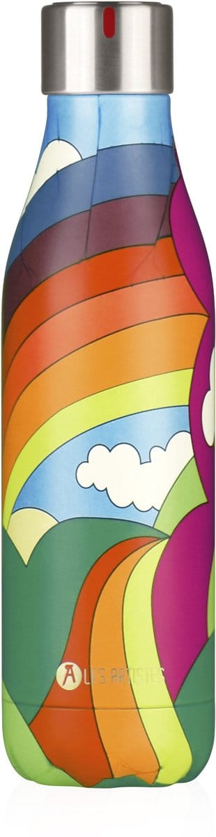 Les Artistes Paris - Drinkfles - Thermosfles - 500ml - Rainbow