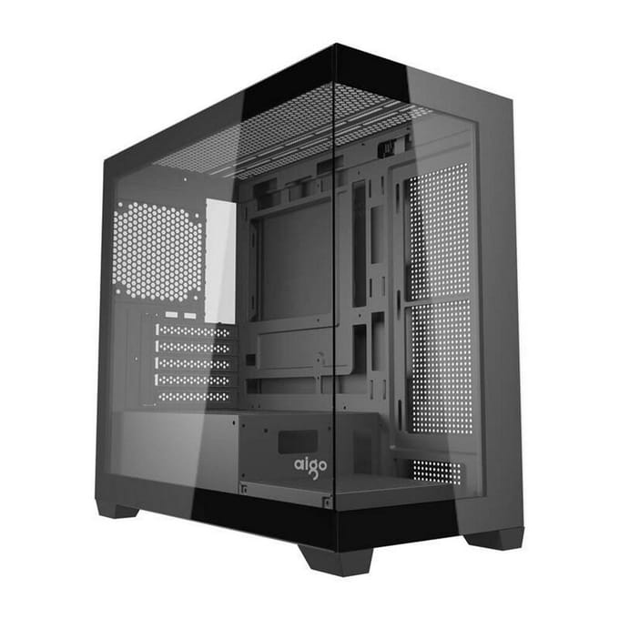 Darkflash C218M Computer Case (Black) - Case - Miditower - Zwart