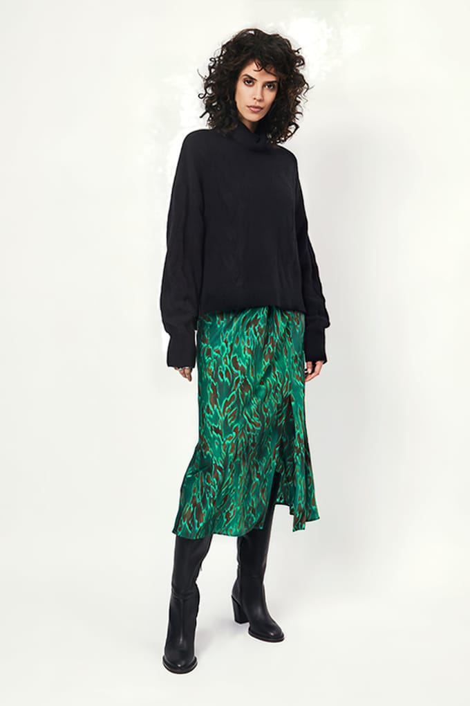 Dante6 Zarina Printed Maxi Skirt Multicolour Größe: 36 | Midiröcke Outlet | Damen