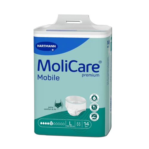 Hartmann Molicare Mobile 5 druppels Large - 10 pakken van 14 stuks