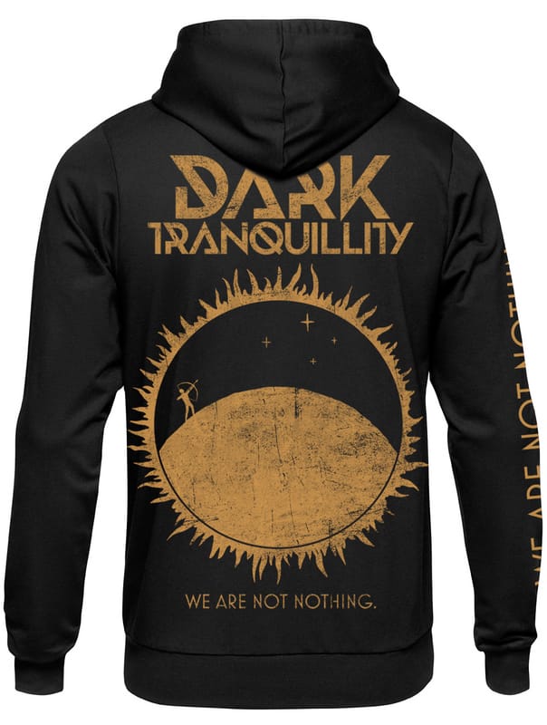 Dark Tranquillity Vest met capuchon - Not Nothing - S tot XXL - voor Mannen - zwart