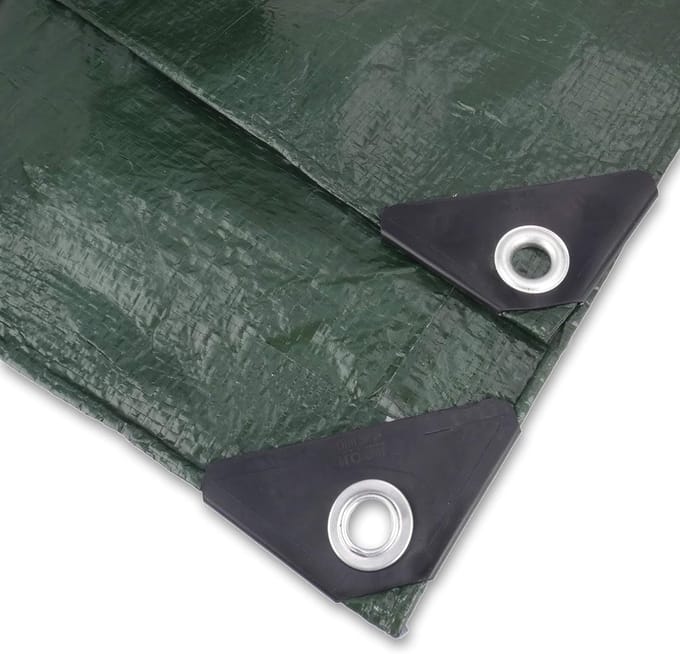 Geweven zeil Easy 90 g/m/groen 400x500cm
