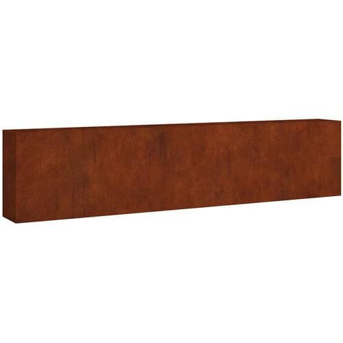 vidaXL - Plantenbak - verhoogd - 360x40x80 - cm - cortenstaal