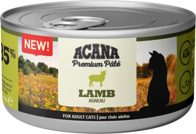 Acana Premium Kattenvoer Pâté Lamb - 24 x 85 gr - Voordeelverpakking