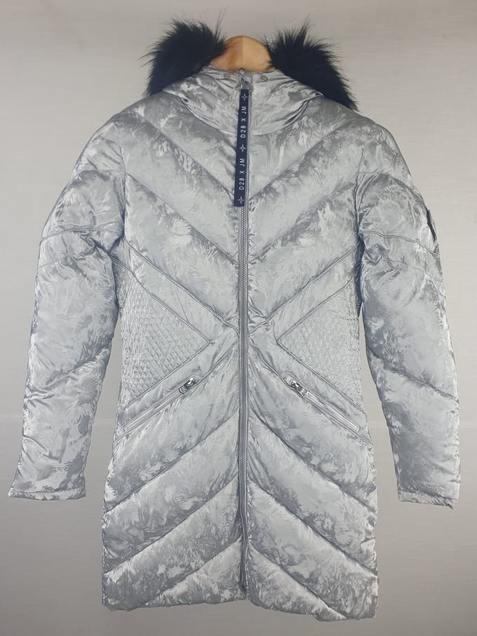 Dare2B Dames Expansion Parka Platinum Zilver Maat XS/34
