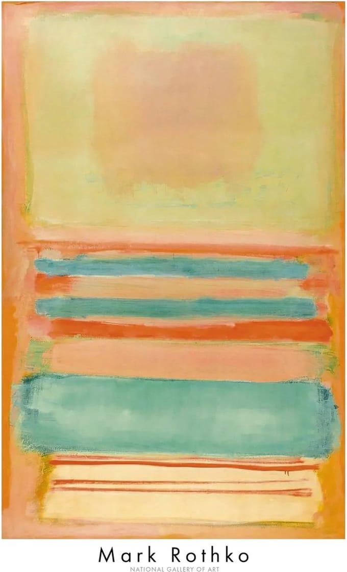 Kunstdruk Mark Rothko No, 7 / No, 11 1949 63,5x101,5cm