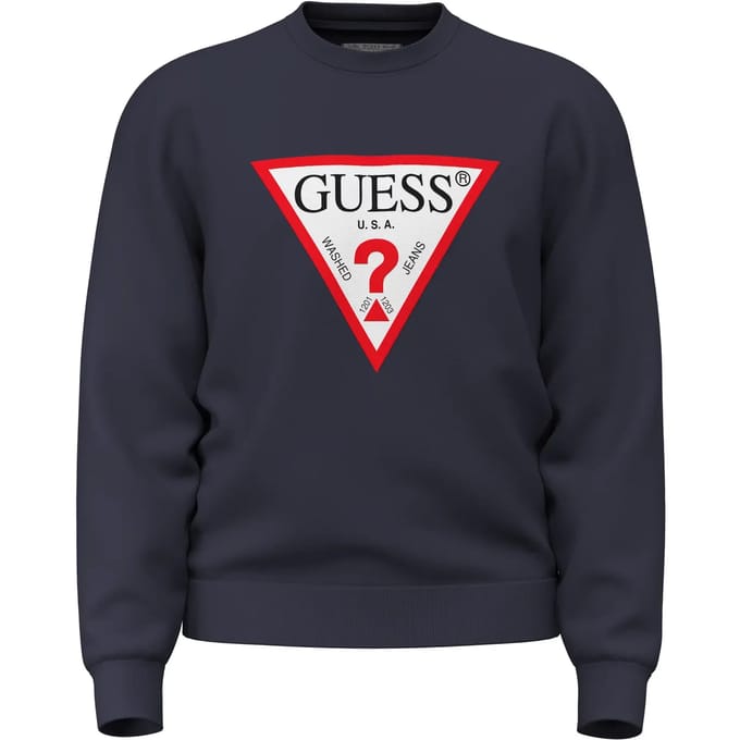 Sweatshirt Guess Red Triangle Fleece
