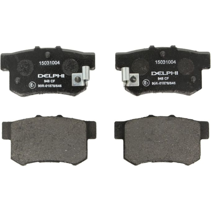 Remblokset DELPHI LP948, achter