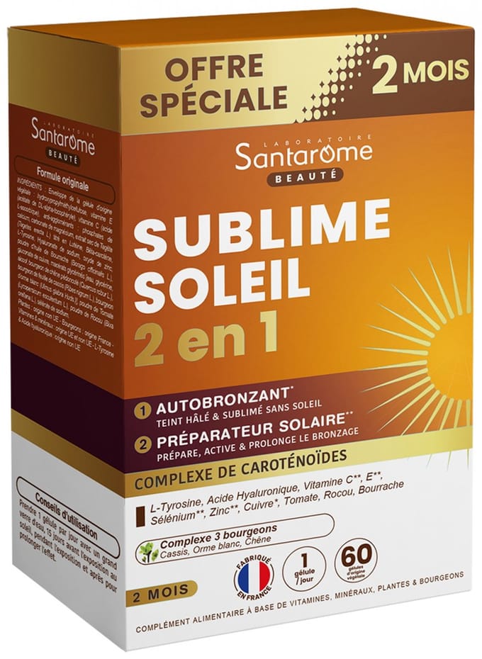 Santarome Sublime Soleil 2in1 60 Capsules