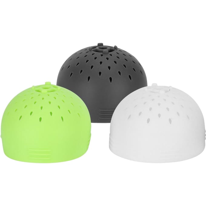 3 Stuks Mini Vergiet Multifunctioneel Silicone Blikfilter Deksel Zeef Keukengadget gray