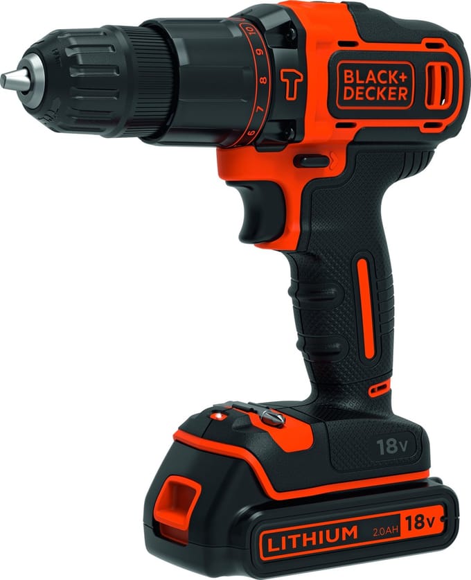 BLACK+DECKER accu combihamer - BDCHD18K, 30 cm
