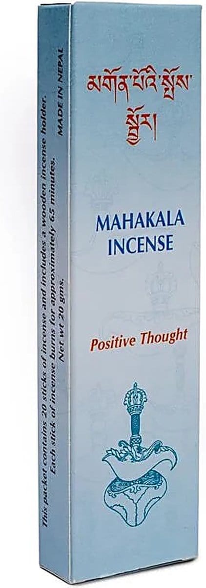 Wierook Tibetaans Mahakala Positive Thought - 20st