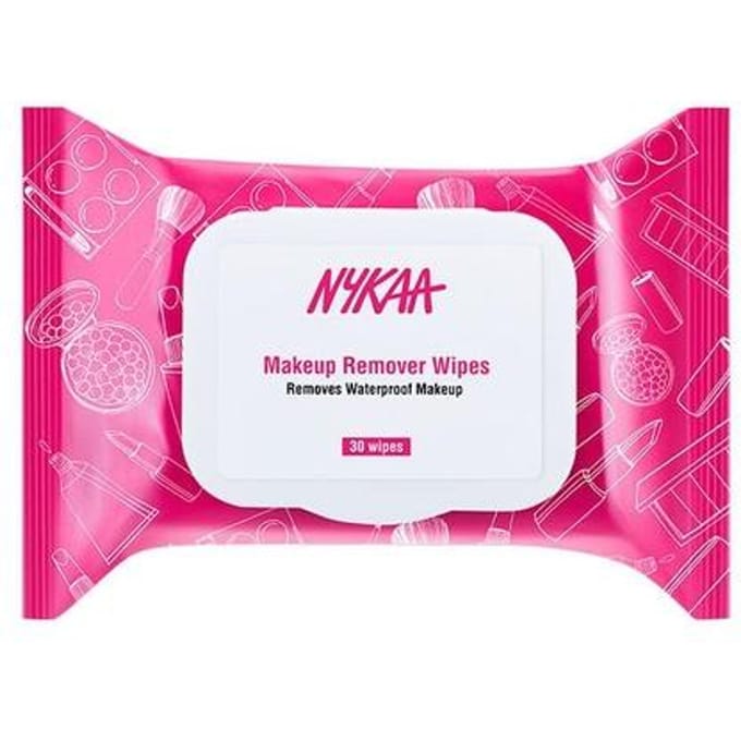 Nykaa Make-up Remover Doekjes pink