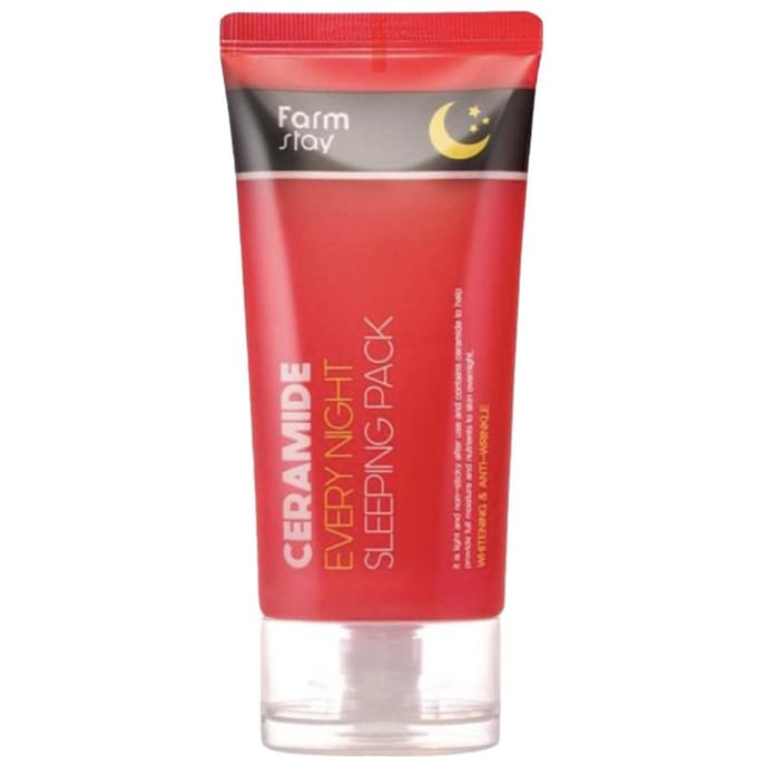 FARM STAY Ceramide Every Night Sleeping Pack 120 ml (3 options) 1pcs red