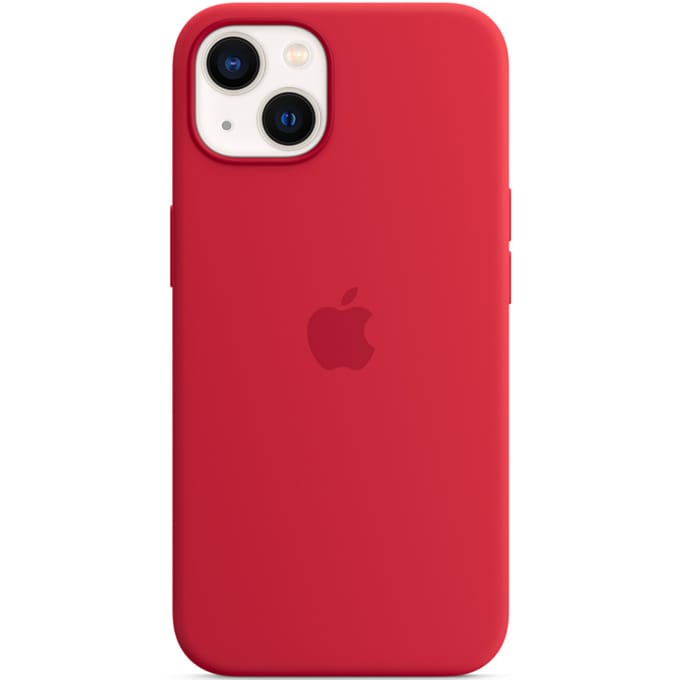 Apple - Siliconen hoesje - MagSafe - iPhone 13 hoesje - Rood