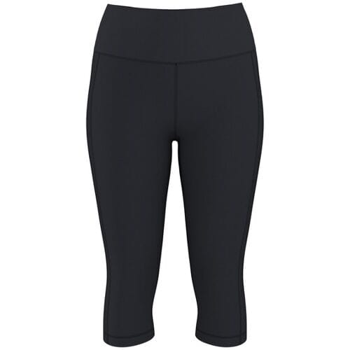 CRIVIT Dames capri sportlegging (Zwart, S (36/38))