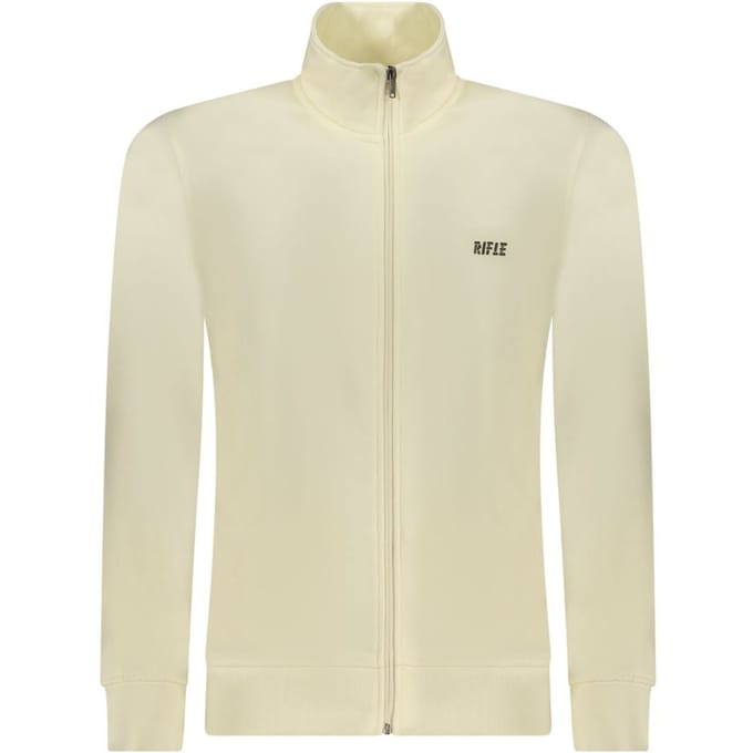 Rifle Bianco Katoenen Heren Sweatshirt