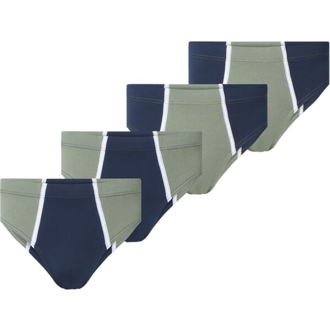 4er Pack Slips WASMUT donkerblauw olijf