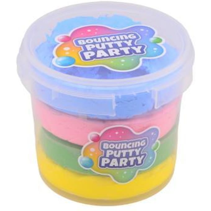 Regenboog bouncing putty emmer 400 gram