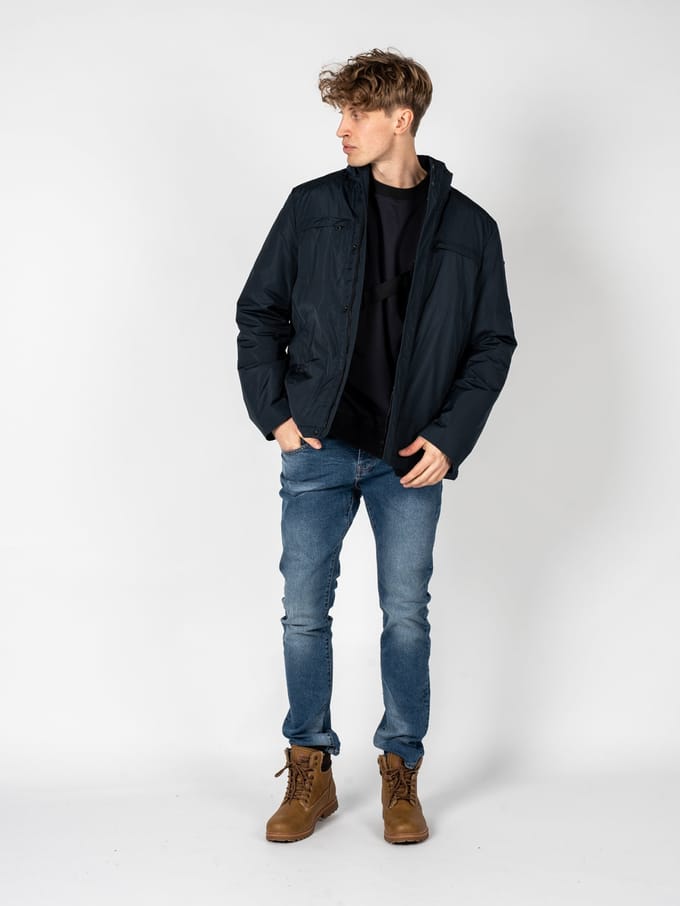Geox jas Vincit Mannen blauw