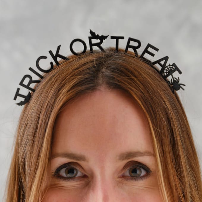 Ginger Ray - Tiara Trick or Treat (metaal)