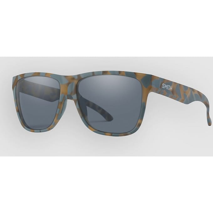 Smith Lowdown XL 2 Matte Flint/Tarmac Tortoise Zonnebril bruin