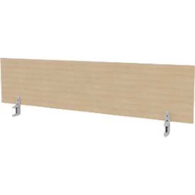 ARLON-OFFICE bureauscheiding, voor bureaus met een breedte van 1800 mm, eiken decor
