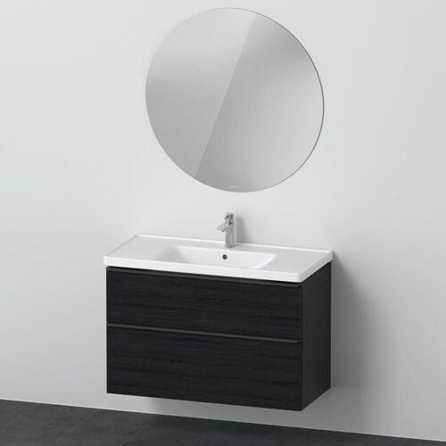 Duravit D-Neo furniture set with round mirror 100.5 cm DE011101616